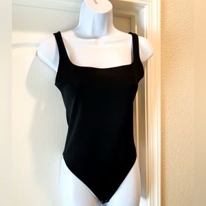 EXPRESS Black Thong Bodysuit BNWT. Size XS